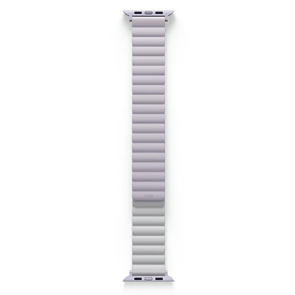 Uniq Revix strap for Apple Watch 1/2/3/4/5/6/7/8/SE/SE2 38/40/41mm - lilac and white