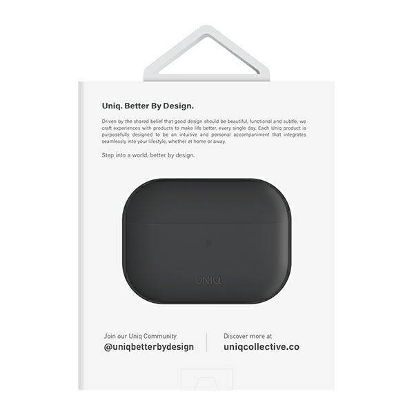 Uniq case for Lino AirPods Pro 2 gen Silicone grey/ash grey