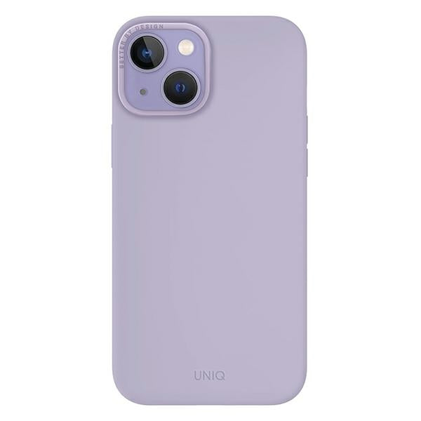 Uniq Lino case for iPhone 14 Plus - lilac