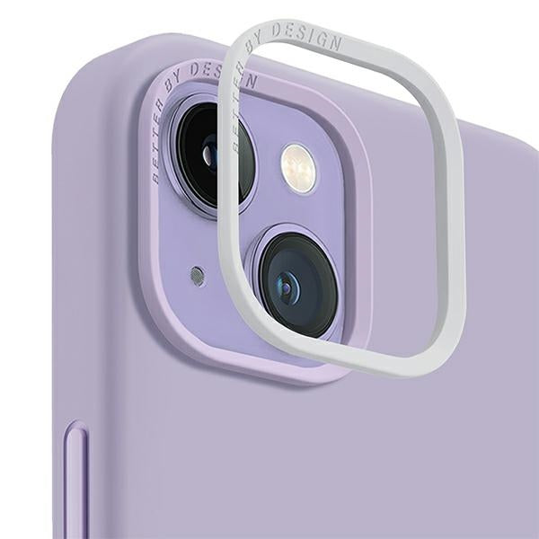 Uniq Lino case for iPhone 14 Plus - lilac