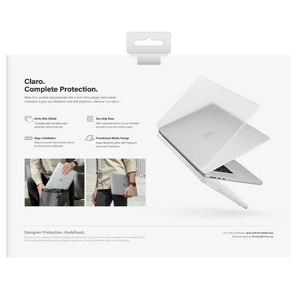 Uniq Claro case for MacBook Air 13 (2022) - transparent