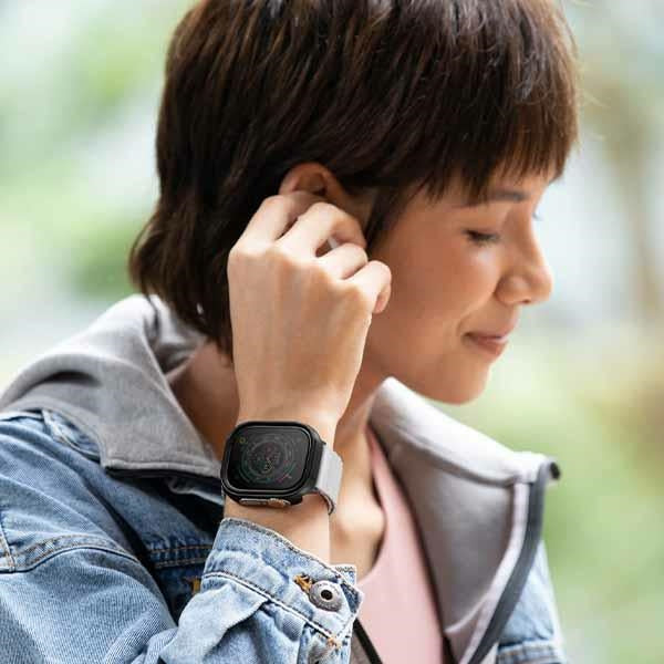 Uniq Valencia case for Apple Watch Ultra 49 mm - black