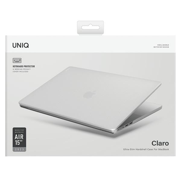 Uniq Claro MacBook Air 15'' case (2023) - transparent