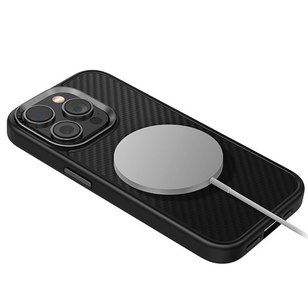 Uniq Keva Magclick Charging case for iPhone 15 Pro - black