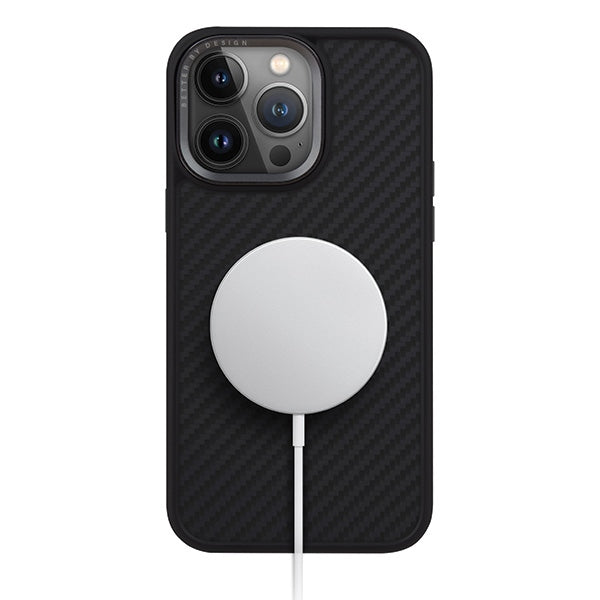 Uniq Keva Magclick Charging case for iPhone 15 Pro Max - black