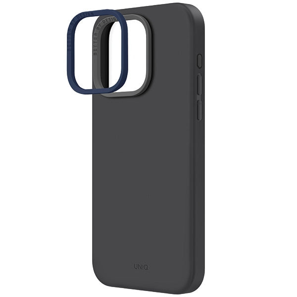 Uniq Lino Hue Magclick Charging case for iPhone 15 Pro Max - gray