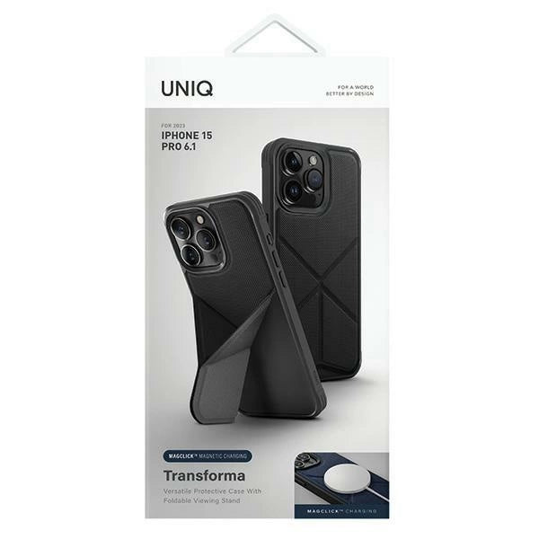 Uniq Transforma case for iPhone 15 Pro - black
