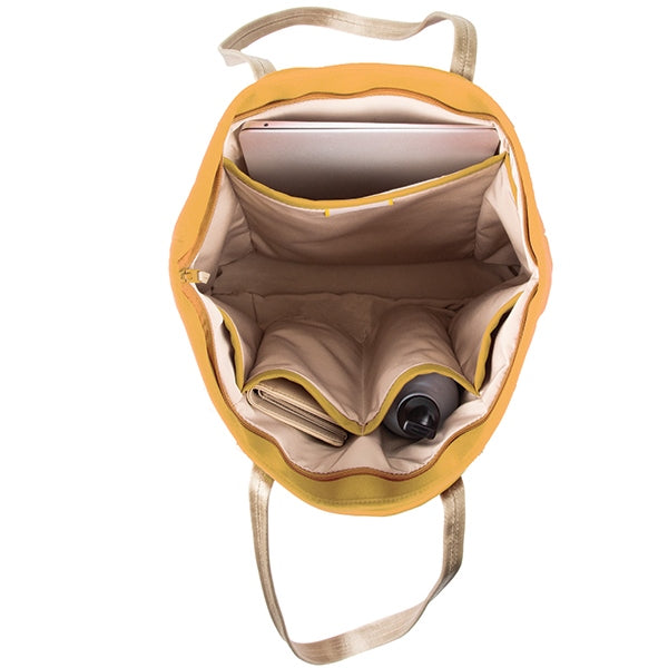 Uniq Hava bag for a 16'' RPET laptop - yellow