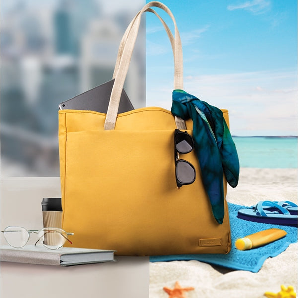 Uniq Hava bag for a 16'' RPET laptop - yellow