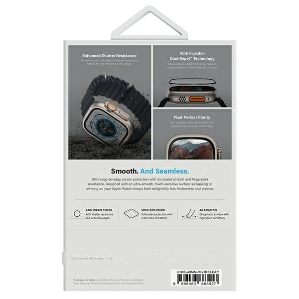 Uniq Optix Vivid glass for Apple Watch Ultra 49mm with applicator