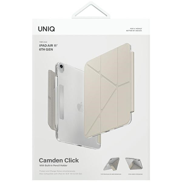 Uniq Camden Click case for iPad Air 11" 2024 - beige