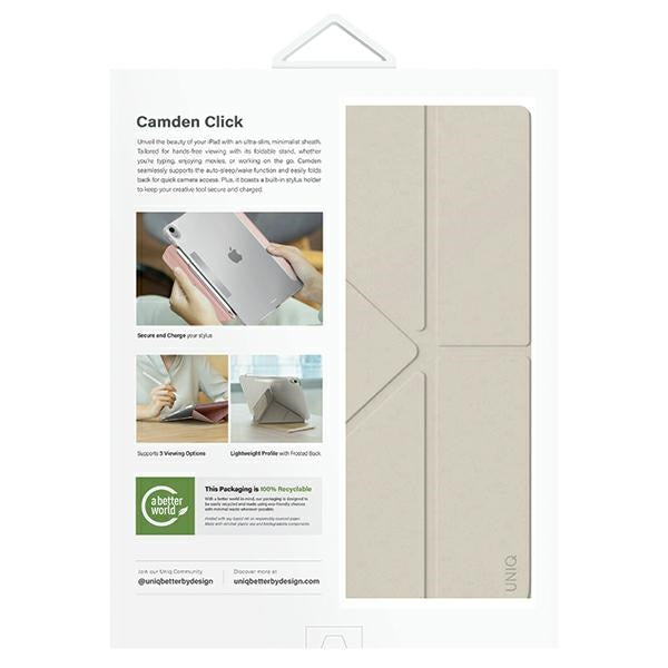 Uniq Camden Click case for iPad Air 13" 2024 - beige