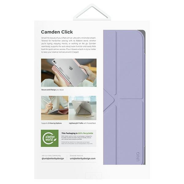Uniq Camden Click Case for iPad Air 11" (2024) - Purple
