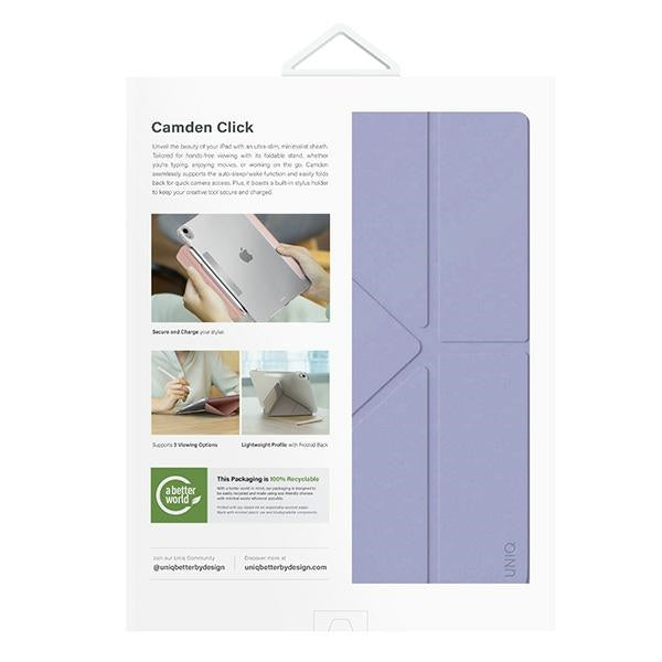 Uniq Camden Click Case for iPad Air 13" (2024) - Purple