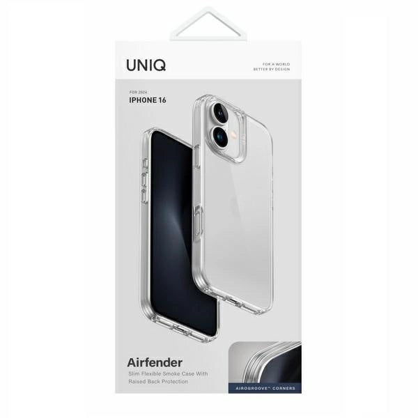 Uniq Air Fender iPhone 16 Case - Clear