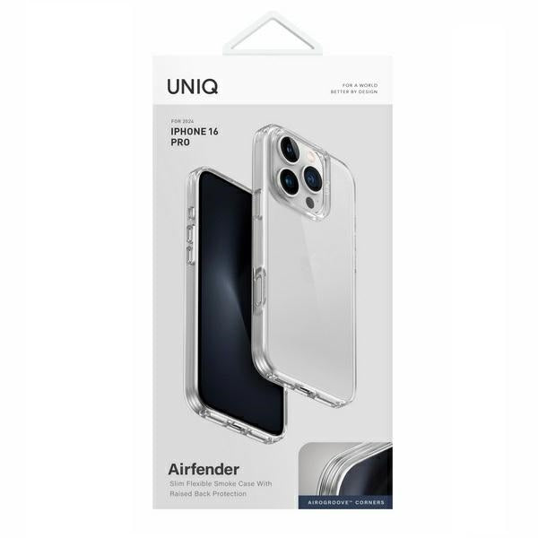 Uniq Air Fender Case for iPhone 16 Pro - Clear