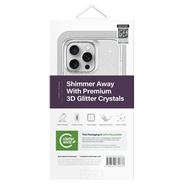 Uniq LifePro Xtreme Magclick Charging Case for iPhone 16 Pro - Clear