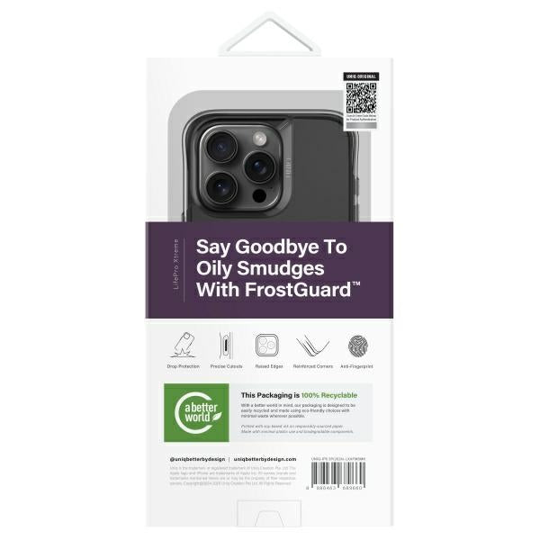 Uniq LifePro Xtreme Magclick Charging Case for iPhone 16 Pro - Gray