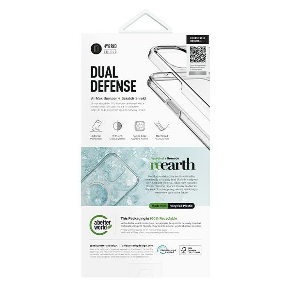 Uniq Clario iPhone 16 6.1" Magclick Charging case transparent/lucent clear