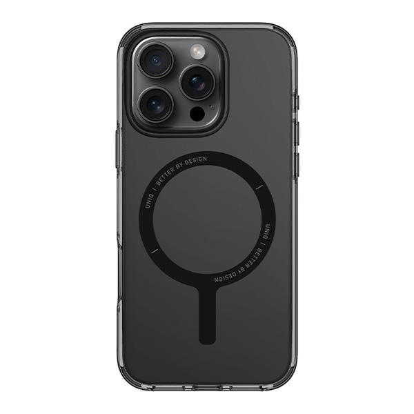Uniq case Clario iPhone 16 Pro Max 6.9" Magclick Charging smoke