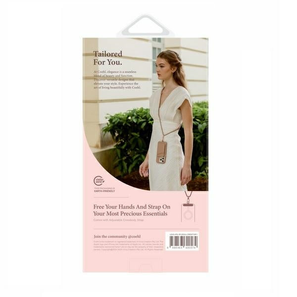 Uniq Coehl Creme iPhone 16 Pro 6.3" Magnetic Charging case gray/taupe gray