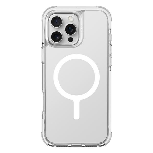 Uniq Combat iPhone 16 Pro 6.3" Magclick Charging case white/lume white