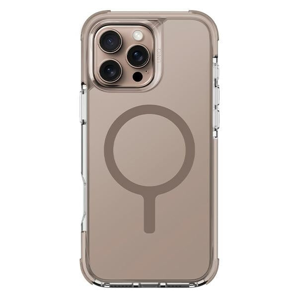 Uniq Combat iPhone 16 Pro 6.3" Magclick Charging case gold/taupe gold
