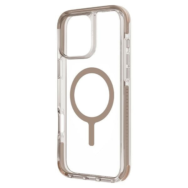 Uniq Combat iPhone 16 Pro 6.3" Magclick Charging case gold/taupe gold