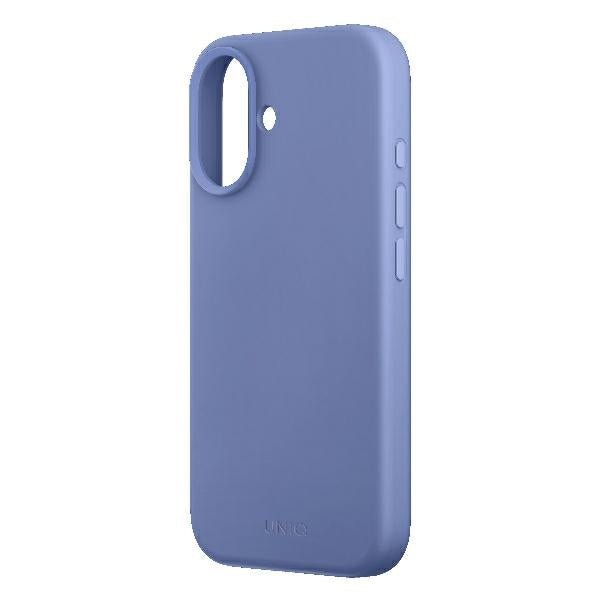 Uniq Lino Hue Magclick Charging Case for iPhone 16 - Blue