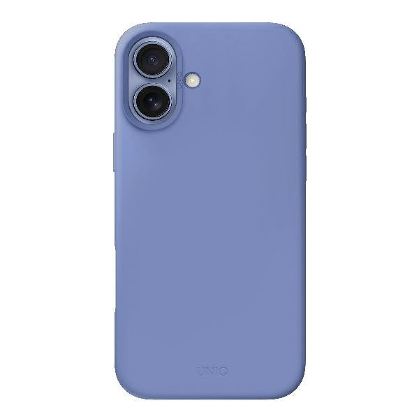 Uniq Lino Hue Magclick Charging Case for iPhone 16 - Blue