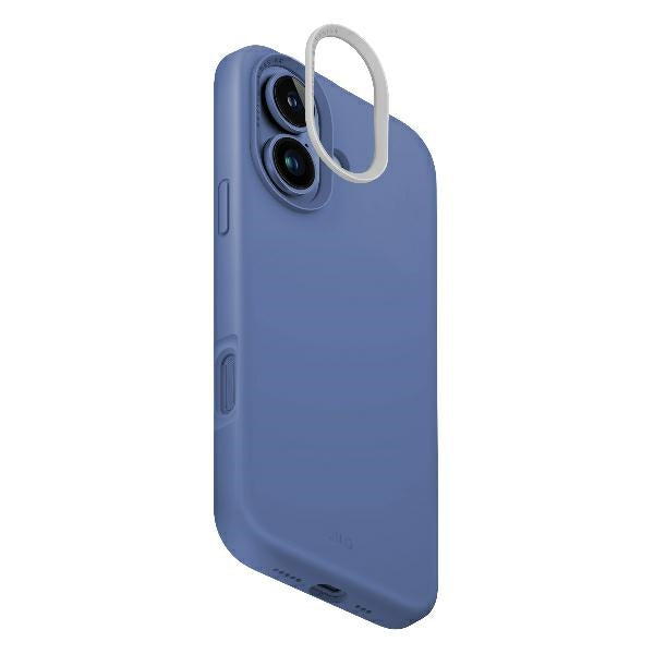 Uniq Lino Hue Magclick Charging Case for iPhone 16 - Blue