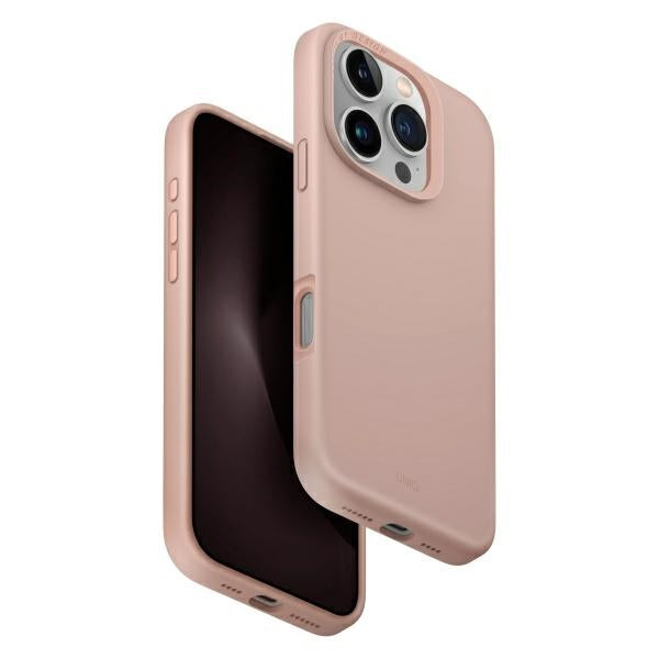 Uniq Lino Hue Magclick Charging Case for iPhone 16 Pro - Pink