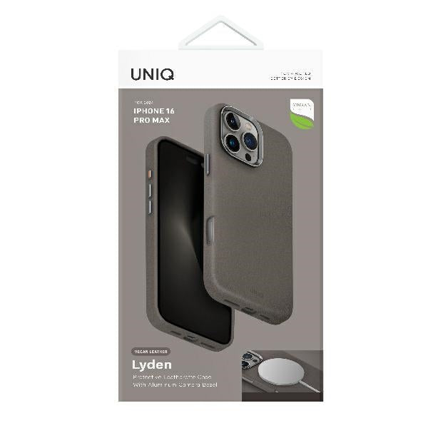 Uniq Lyden Magclick Charging Case for iPhone 16 Pro Max - Gray