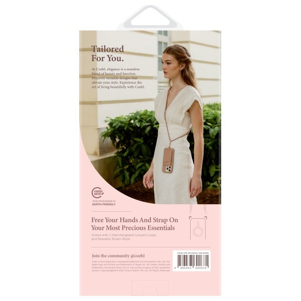 Uniq Coehl Celest Magnetic Charging Case for iPhone 16 Pro Max - Iridescent