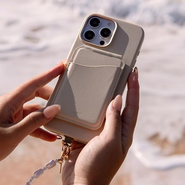 Uniq Coehl Muse Magnetic Charging Case for iPhone 16 Pro Max - Beige