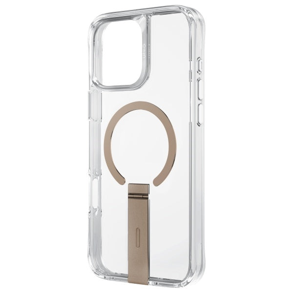 Uniq case Eleva with Vertica Stand iPhone 16 Pro 6.3" gold/taupe gold