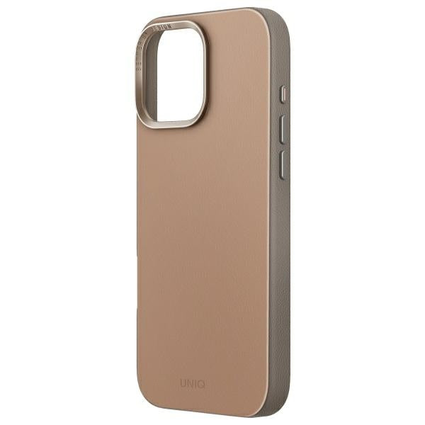 Uniq Lyden DS iPhone 16 Pro 6.3" Magclick Charging case brown-gray/flint gray