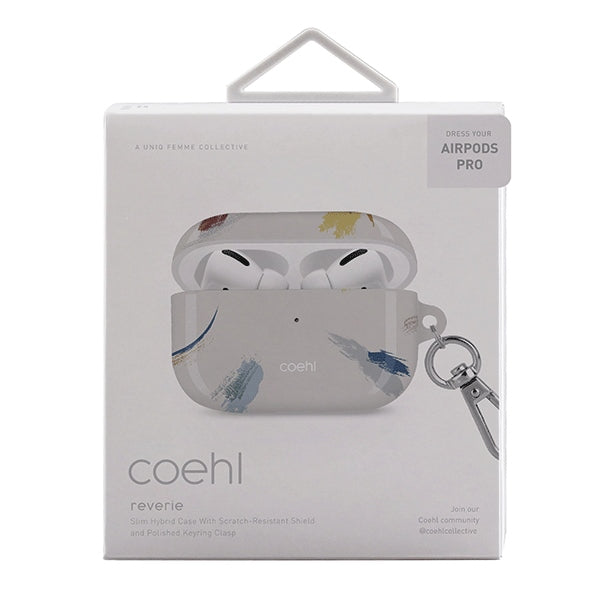 Uniq Coehl Reverie AirPods Pro Case Beige/Soft Ivory