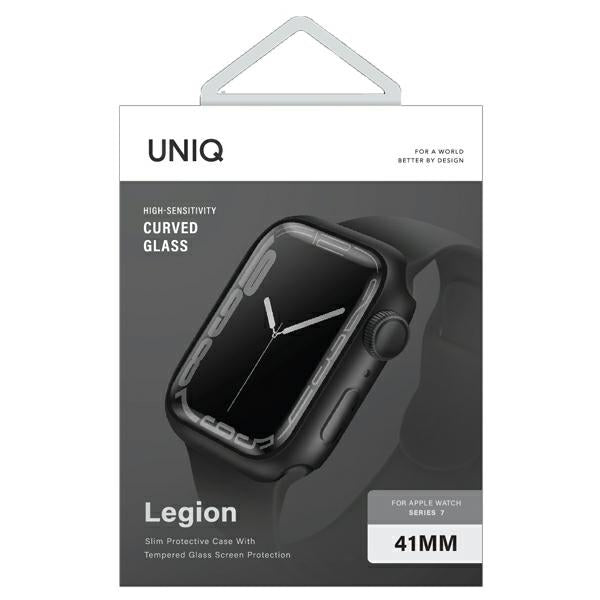 Uniq Legion case for Apple Watch Series 7/8/ /9 41mm black/black