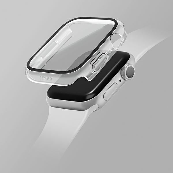 Uniq case Nautic Apple Watch Series 7/8/9 45mm transparent/dave clear