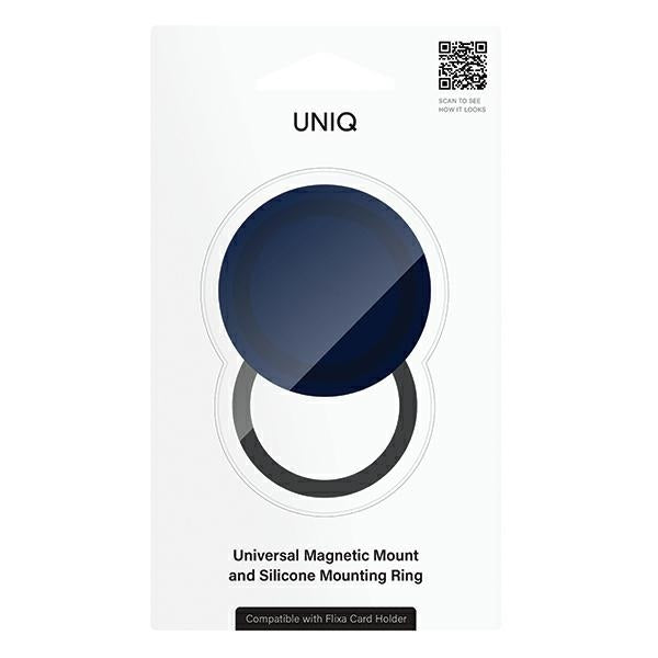 Uniq Flixa Magnetic Base magnetic base for mounting navy blue