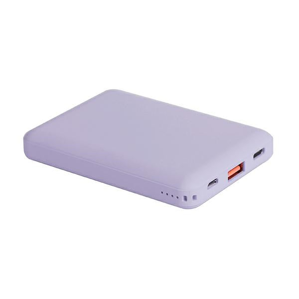 Powerbank Uniq Fuele mini 8000mAh USB-C 18W PD Fast charge - lavender