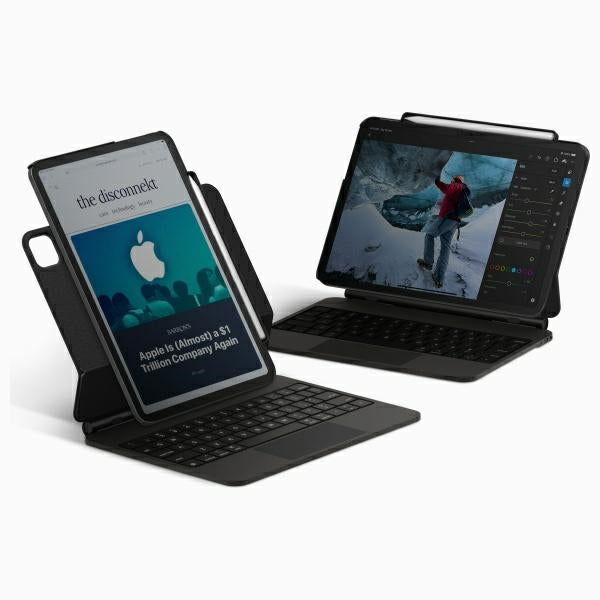 Uniq Axel iPad Pro 11" M4 case black/black ebony