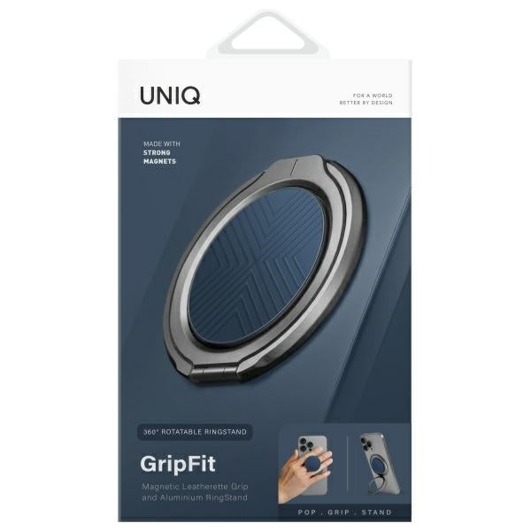 Uniq Gripfit 360 Magnetic Mount&amp;Kickstand Magnetic Holder blue/sapphire blue