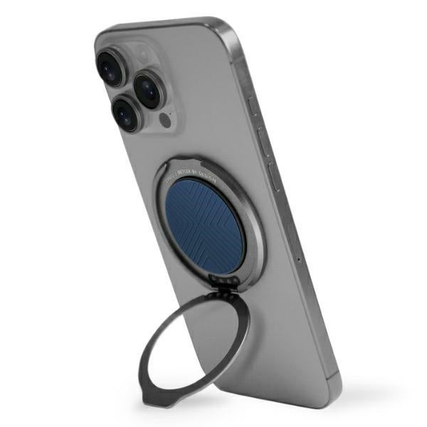 Uniq Gripfit 360 Magnetic Mount&amp;Kickstand Magnetic Holder blue/sapphire blue