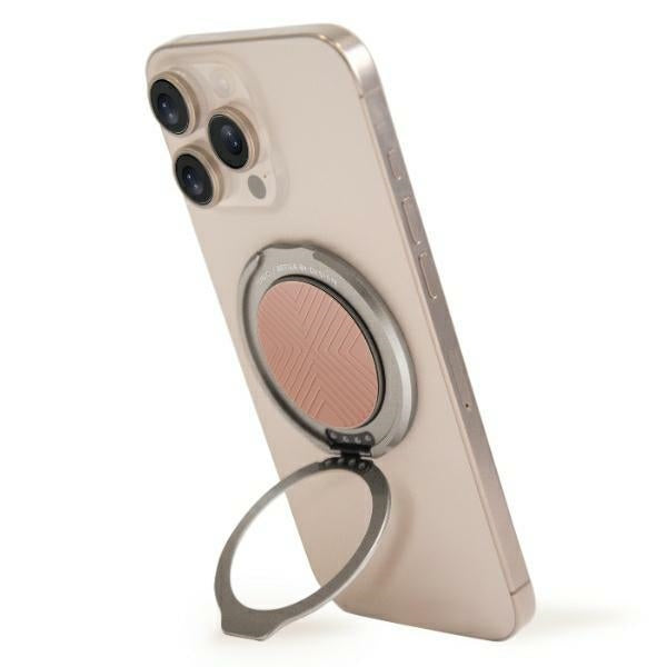 Uniq Gripfit 360 Magnetic Mount&amp;Kickstand Magnetic Holder pink/blush pink