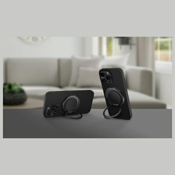 Uniq Gripfit Premium 360 Magnetic Mount&amp;Kickstand Magnetic Holder black/carbon black