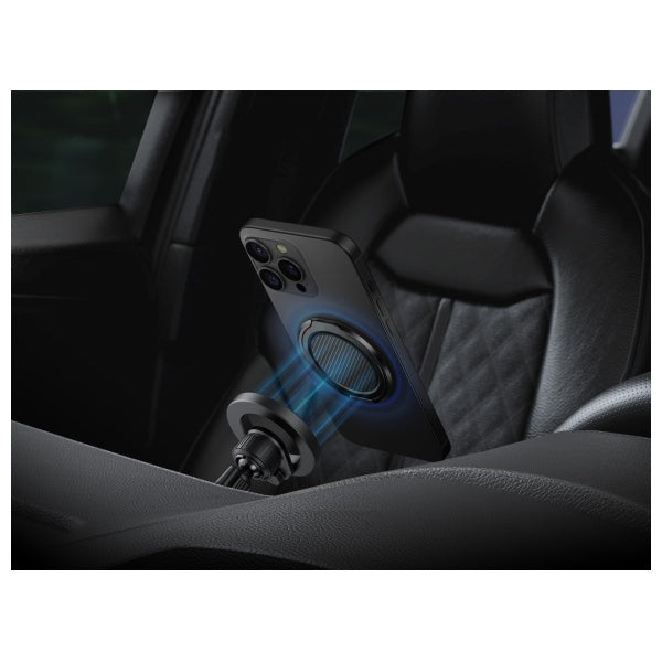 Uniq Gripfit Premium 360 Magnetic Mount&amp;Kickstand Magnetic Holder black/carbon black