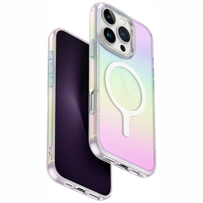 Uniq Iridescia Magclick Charging Case for iPhone 16 Pro - Multicolor