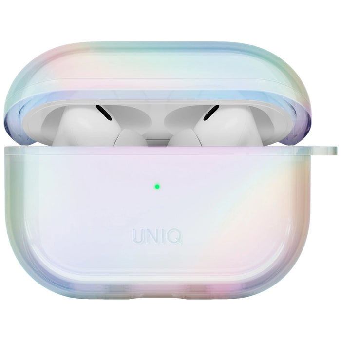 Uniq Iridescia Case for AirPods Pro 2 Hang Case - Holo White